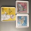 P324 230725 (6) P324东莞晶湖源头厂家定做日本日式儿童美耐皿15x15cm正方形盘 可定制产品颜色和印刷图案