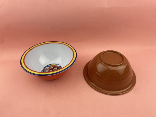 B105东莞晶湖源头厂家定做美耐皿14.5cm直径米饭碗 可定制产品内外颜色和碗内外图案印刷