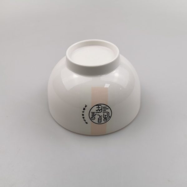 B216东莞晶湖源头厂家定做美耐皿11.5cm直径米饭碗 可定制产品内外颜色和碗内外图案印刷