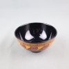 B250东莞晶湖源头厂家定做美耐皿12.6cm直径米饭碗 可定制产品颜色和碗内外图案印刷