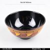 B250东莞晶湖源头厂家定做美耐皿12.6cm直径米饭碗 可定制产品颜色和碗内外图案印刷