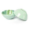 B292东莞晶湖源头厂家定做美耐皿12cm直径米饭碗 可定制产品颜色和碗内外图案印刷