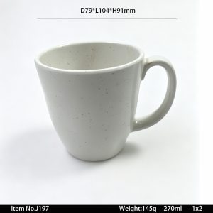 J197 J197东莞晶湖源头厂家定做港式美耐皿8cm直径水杯 可定制产品颜色和杯外印刷图案