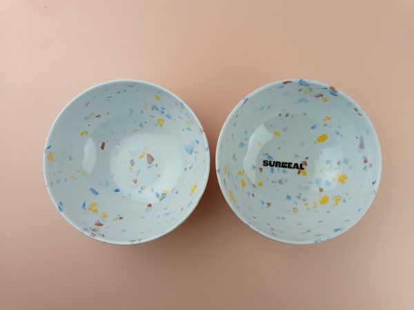 M1029A-0东莞晶湖源头厂家定做美耐皿14cm直径米饭碗 可定制产品颜色和碗内外图案印刷