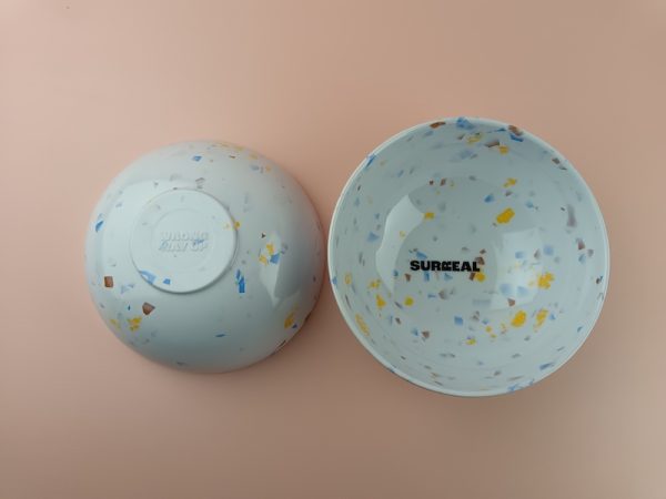M1029A-0东莞晶湖源头厂家定做美耐皿14cm直径米饭碗 可定制产品颜色和碗内外图案印刷
