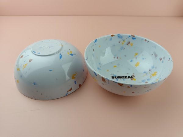M1029A-0东莞晶湖源头厂家定做美耐皿14cm直径米饭碗 可定制产品颜色和碗内外图案印刷