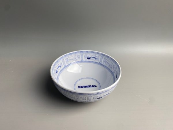 M1029A-0东莞晶湖源头厂家定做美耐皿14cm直径米饭碗 可定制产品颜色和碗内外图案印刷