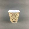 106-1 106东莞晶湖源头厂家定做日韩美耐皿8.3cm直径水杯 可定制产品颜色和杯外印刷图案
