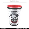 150 SKU 150东莞晶湖源头厂家定做日本日式美耐皿9.2cm直径水杯 可定制产品内外颜色和杯内外印刷图案
