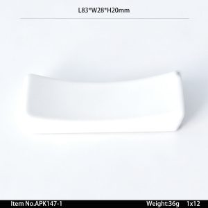APK147-1 SKU APK147-1东莞晶湖源头厂家定做港式美耐皿8.3cm筷子架 可定制产品颜色