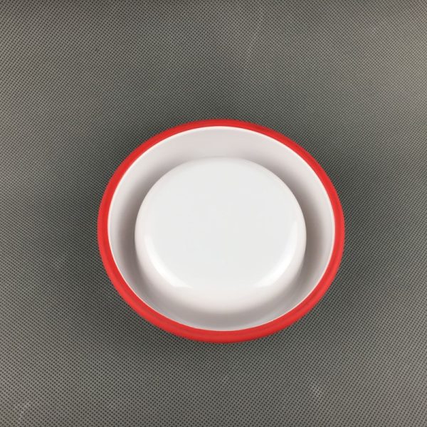 SB2107-15 SB2107东莞晶湖源头厂家定做日式美耐皿12.8cm直径宠物猫碗狗碗 可定制产品颜色和碗内外图案印刷