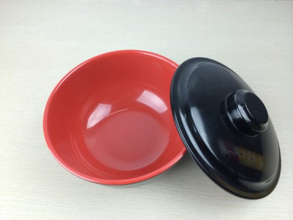 02065-1 (1-1) 02065东莞晶湖源头厂家定做日韩美耐皿170cm直径圆型泡面盖碗 可定制产品内外颜色和碗外图案印刷