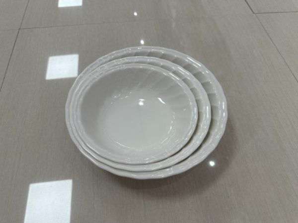075D 085D 110D (1) 螺纹35件套东莞晶湖源头厂家定做日韩美耐皿盘碗杯勺套装 可定制产品颜色和产品正面图案印刷
