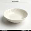 1000 SKU 螺纹35件套东莞晶湖源头厂家定做日韩美耐皿盘碗杯勺套装 可定制产品颜色和产品正面图案印刷