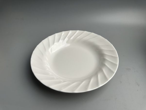 109 (2) 螺纹35件套东莞晶湖源头厂家定做日韩美耐皿盘碗杯勺套装 可定制产品颜色和产品正面图案印刷