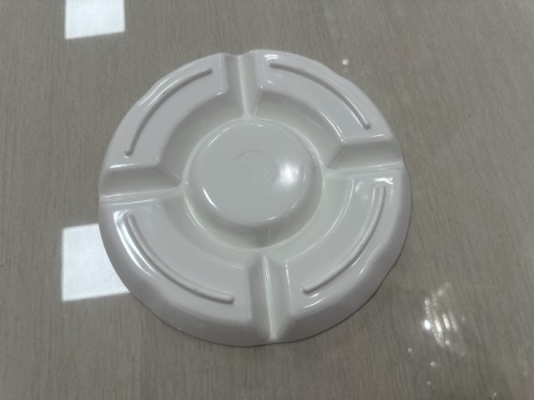 1500 (3) 螺纹35件套东莞晶湖源头厂家定做日韩美耐皿盘碗杯勺套装 可定制产品颜色和产品正面图案印刷