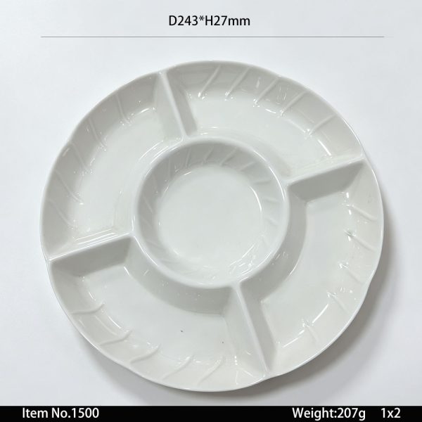 1500 SKU 螺纹35件套东莞晶湖源头厂家定做日韩美耐皿盘碗杯勺套装 可定制产品颜色和产品正面图案印刷