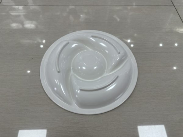 1600 (3) 螺纹35件套东莞晶湖源头厂家定做日韩美耐皿盘碗杯勺套装 可定制产品颜色和产品正面图案印刷