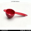 42272 SKU 42272422734227442275东莞晶湖源头厂家订做美耐皿量勺4件套加扣环 可定制产品颜色和正面图案印刷