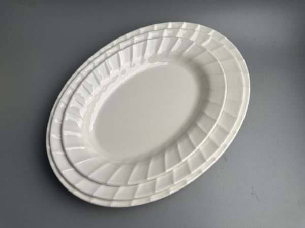 612 614 615 617 螺纹35件套东莞晶湖源头厂家定做日韩美耐皿盘碗杯勺套装 可定制产品颜色和产品正面图案印刷