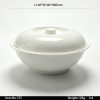 755 SKU 螺纹35件套东莞晶湖源头厂家定做日韩美耐皿盘碗杯勺套装 可定制产品颜色和产品正面图案印刷