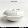 777 SKU 螺纹35件套东莞晶湖源头厂家定做日韩美耐皿盘碗杯勺套装 可定制产品颜色和产品正面图案印刷
