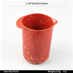 91010 SKU 91010东莞晶湖源头厂家订做美耐皿量杯冷水壺 可定制产品颜色和正面图案印刷