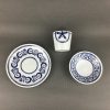 G-9901&G-9172&G-9207&01050-大货-7 G-9207东莞晶湖源头厂家定做日韩美耐皿17.7cm直径圆盘7套装 可定制产品颜色和盘子正面图案印刷