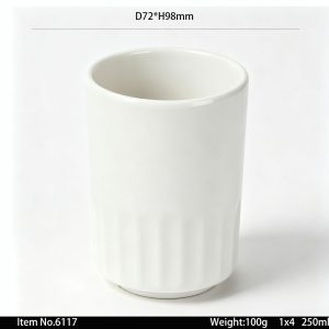 JH6117 SKU 6117东莞晶湖源头厂家定做港式美耐皿7.2cm直径水杯 可定制产品颜色和杯外印刷图案