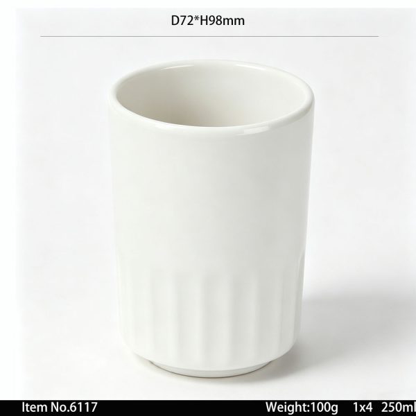 JH6117 SKU 6117东莞晶湖源头厂家定做港式美耐皿7.2cm直径水杯 可定制产品颜色和杯外印刷图案