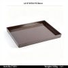 T1031 SKU T1031东莞晶湖源头厂家定做美耐皿41x30cm长方形托盘 可定制产品颜色和印刷图案