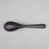 WS113东莞晶湖源头厂家定做美耐皿长17cm面汤磨砂勺 可定制产品颜色和正面图案印刷