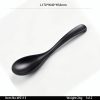 WS113东莞晶湖源头厂家定做美耐皿长17cm面汤磨砂勺 可定制产品颜色和正面图案印刷